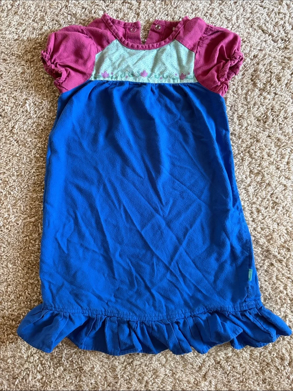 Posh Peanut Ana Frozen Flannel nightgown